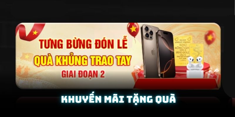 Phần quà hiện vật giá trị đang chờ đón tất cả mọi hội viên GK88