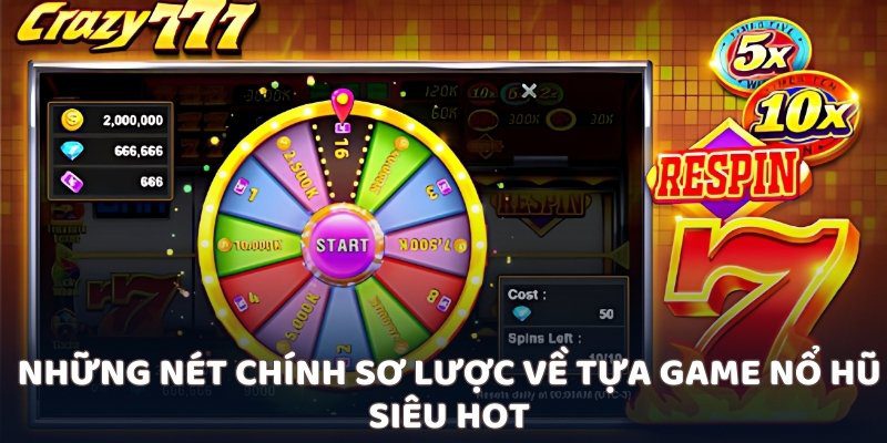 Những nét chính sơ lược về tựa game nổ hũ siêu hot